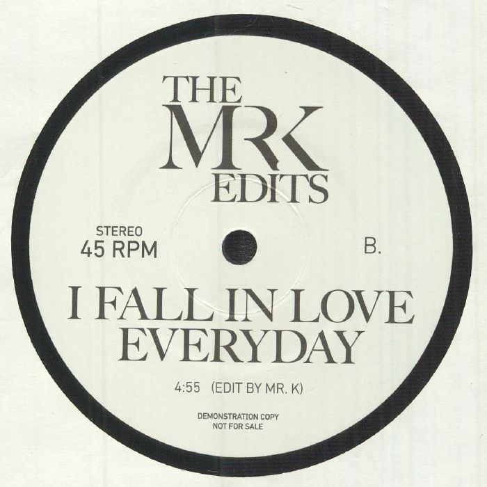 Mr K Edits - Don't Let Go / I Fall In Love Everyday (7") - Image 2