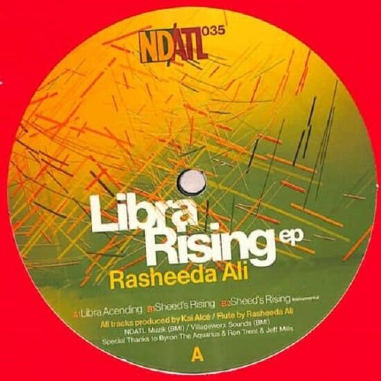 Rasheeda Ali - Libra Rising EP (12")