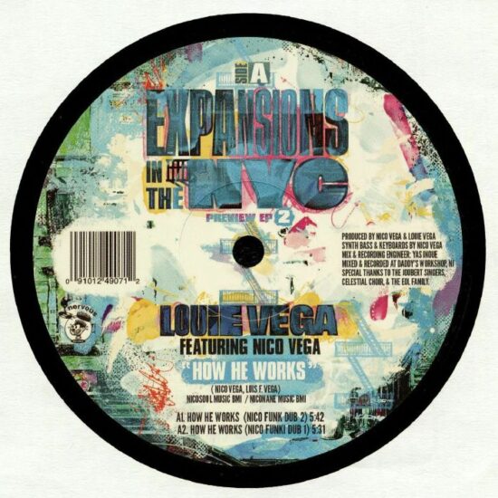 Louie Vega - Expansions In The NYC Preview EP 2 (12")