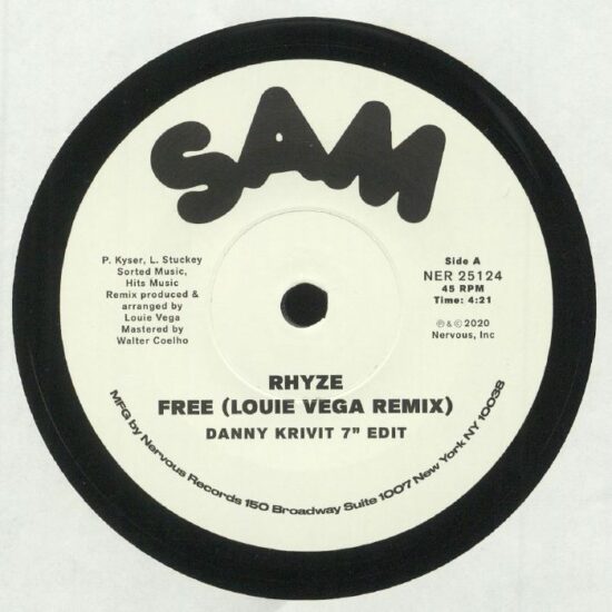 Rhyze / John Davis & The Monster Orchestra - Free (Louie Vega Remix) (Danny Krivit 7” Edit) / Love Magic (Danny Krivit 7” Edit) (7")