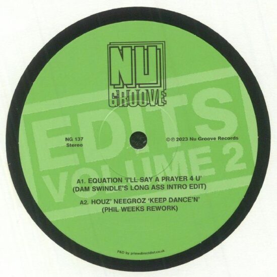 Various - Nu Groove Edits Vol. 2 (12")