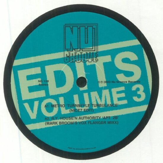 Various - Nu Groove Edits Vol. 3 (12")