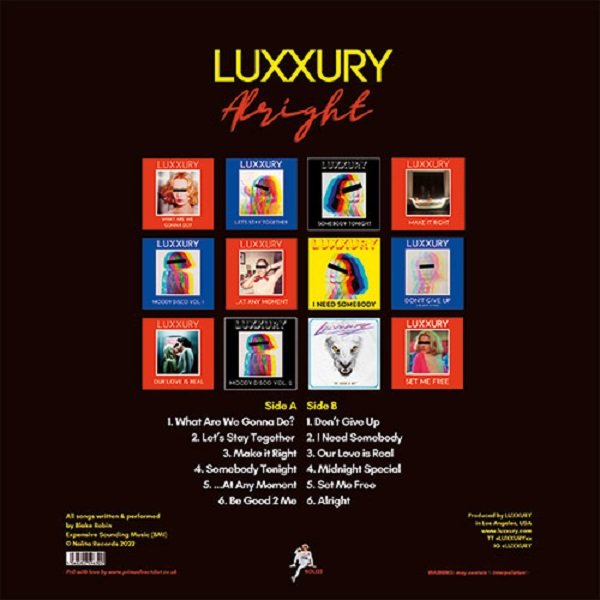 Luxxury - Alright LP - Image 2