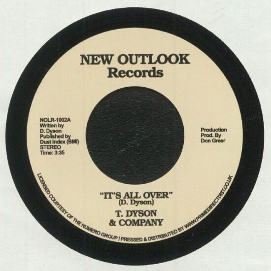 T. Dyson & Company - It’s All Over / First Time (7")
