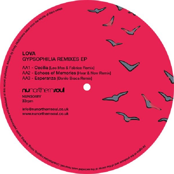 Lova - Gypsophila Remixes EP (12") - Image 3