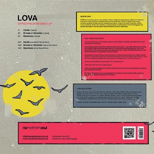 Lova - Gypsophila Remixes EP (12") - Image 4