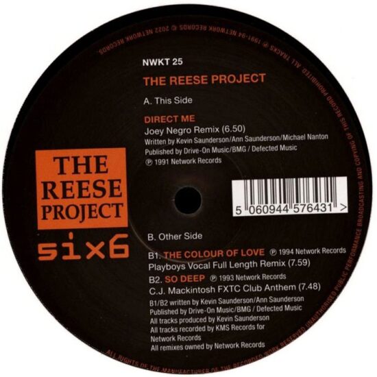 Reese Project - Remixes (Joey Negro / Playboys / C.J. Mackintosh) (12")