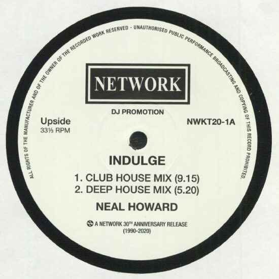 Neal Howard - Indulge (12")