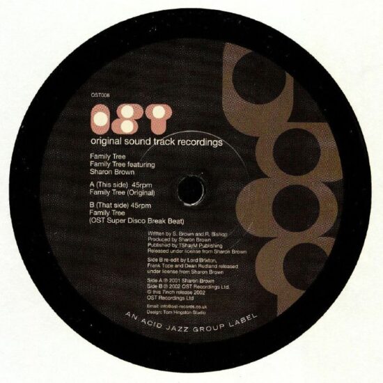 Family Tree Featuring Sharon Brown - Family Tree (7")