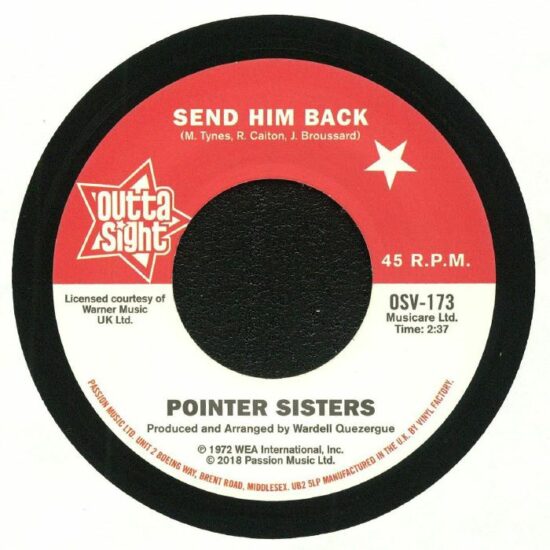 The Pointer Sisters - Send Him Back / The Drifters - You Got To Pay Your Dues (7")