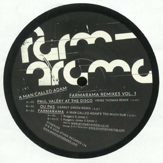 A Man Called Adam - Farmarama Remixes Vol.1 (12")