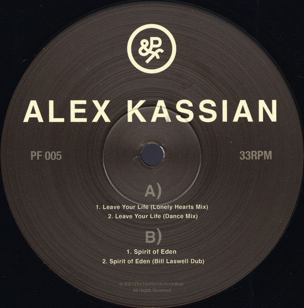 Alex Kassian - Leave Your Life (12") - Image 2