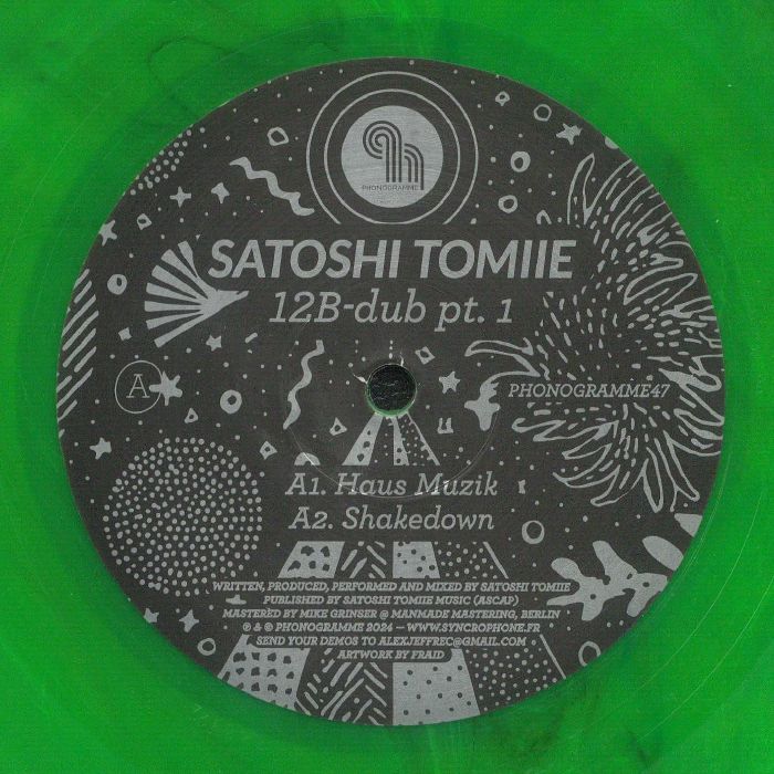 Satoshi Tomiie - 12B- Dub Pt.1 (12")