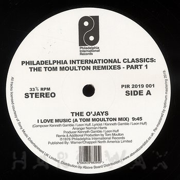 Tom Moulton - Philadelphia International Classics: The Tom Moulton Remixes : Part 1 (2x12") - Image 2