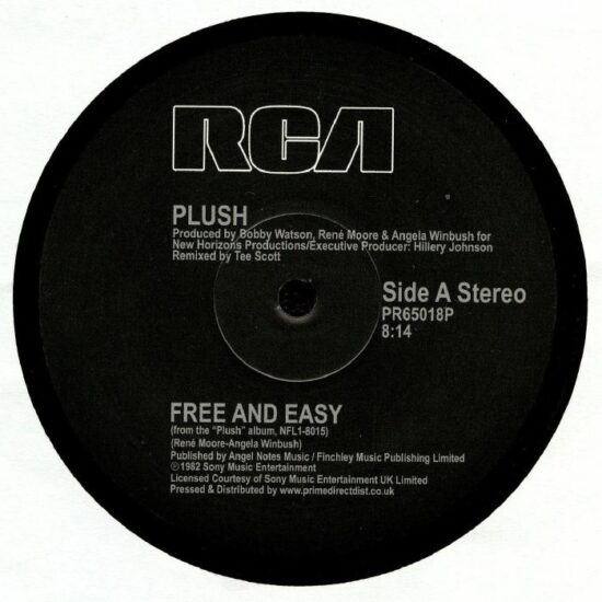 Plush - Free And Easy / We've Got The Love / Livin' For Your Love (12")