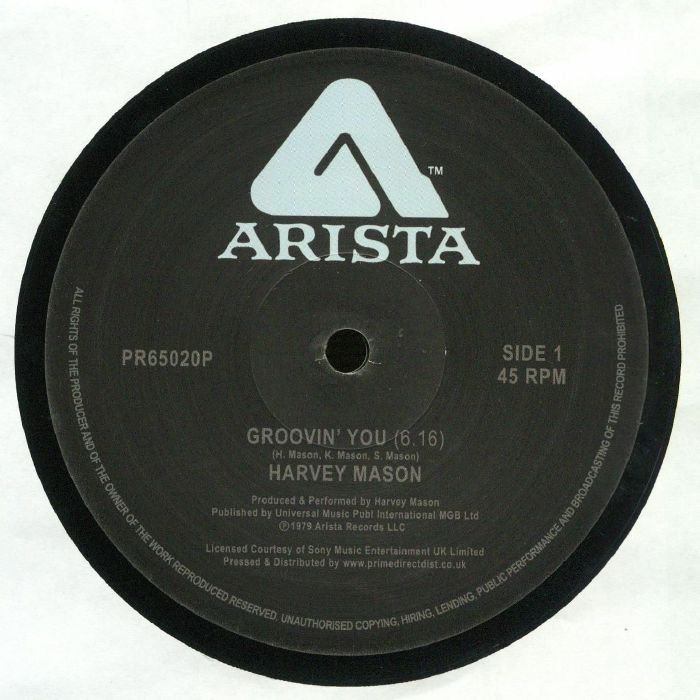Harvey Mason - Groovin' You / Modaji / Till You Take My Love (12")
