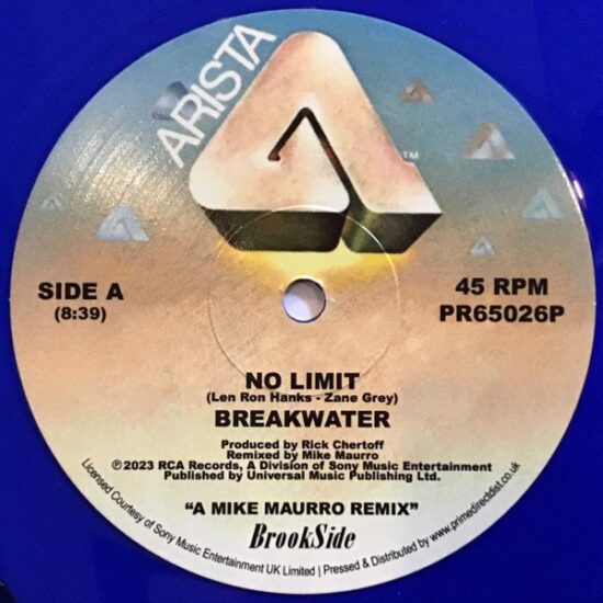 Breakwater - No Limit (Mike Maurro Remix) / Original 12" Version) (12") (VG+/M)