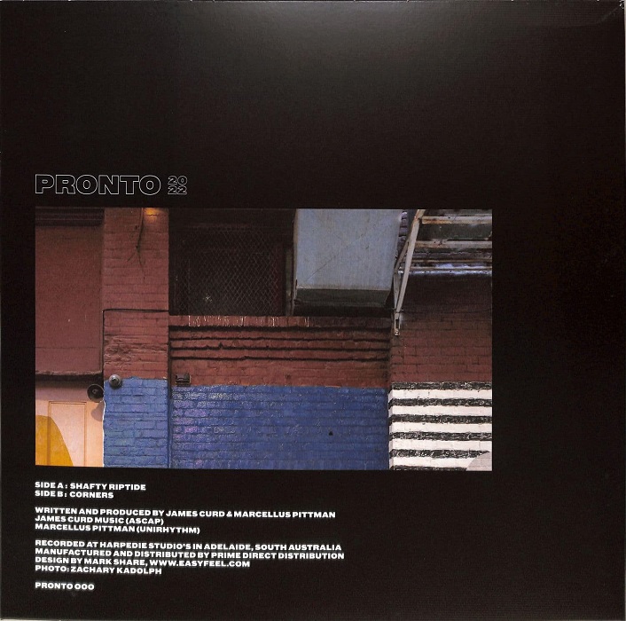 James Curd / Marcellus Pittman - Shafty Riptide / Corners (12") - Image 2