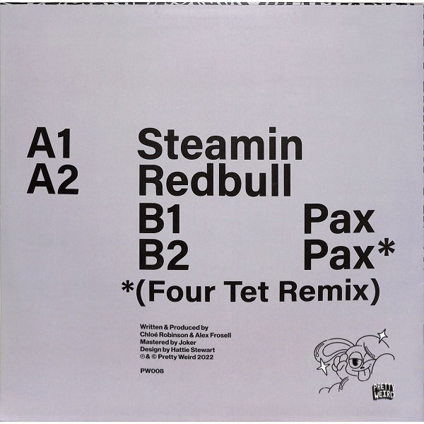 Chloé Robinson + DJ ADHD - Steamin (Inc Four Tet Remix) (12") - Image 2