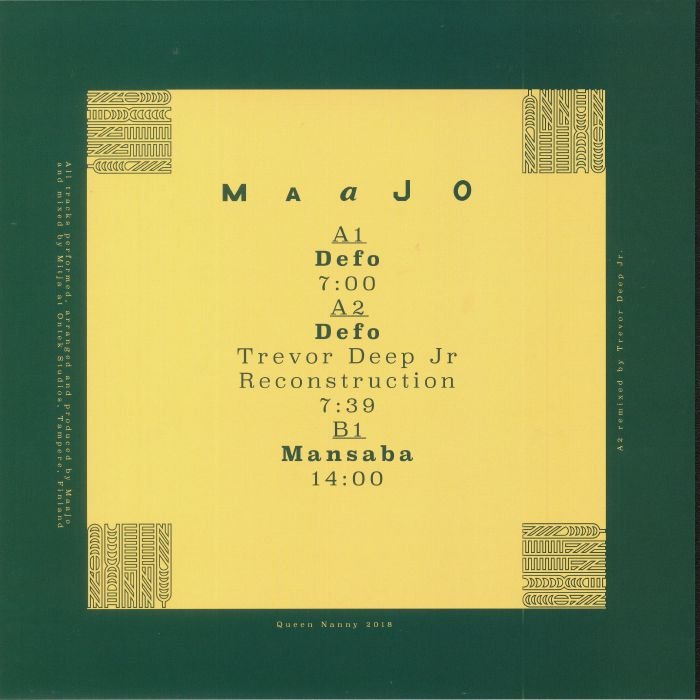 Maajo - Defo / Mansaba (12") - Image 2