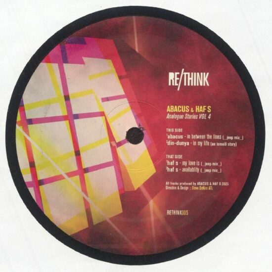 Abacus & Haf S - Analogue Stories Vol 4 (12")