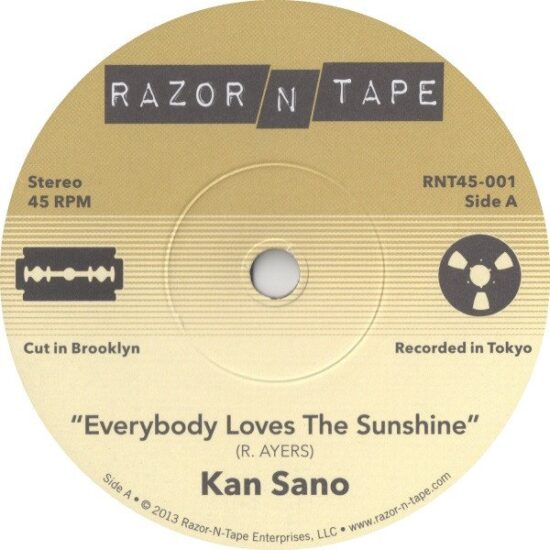 Kan Sano - Everybody Loves The Sunshine (7")
