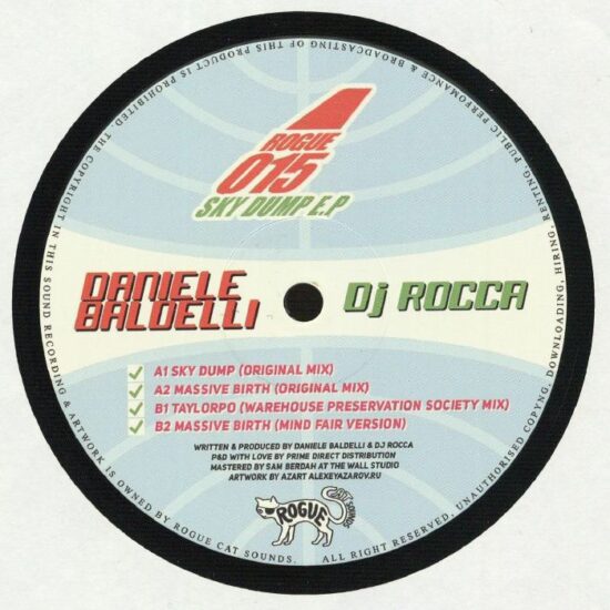 Daniele Baldelli & DJ Rocca - Sky Dump EP (12")