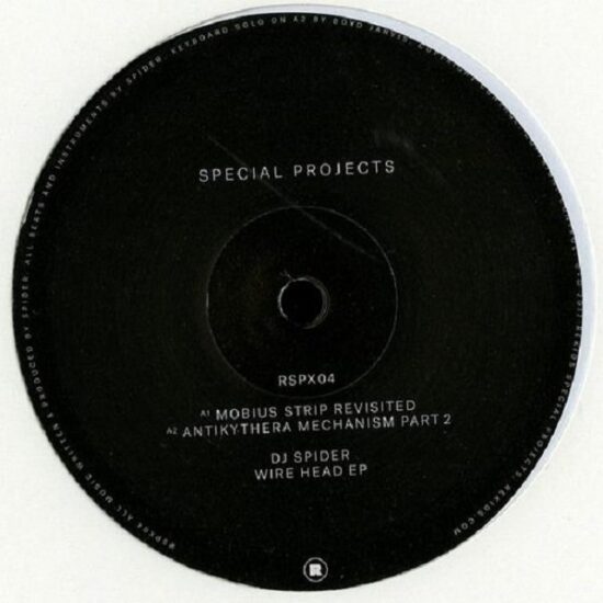 DJ Spider - Wire Head EP (12")