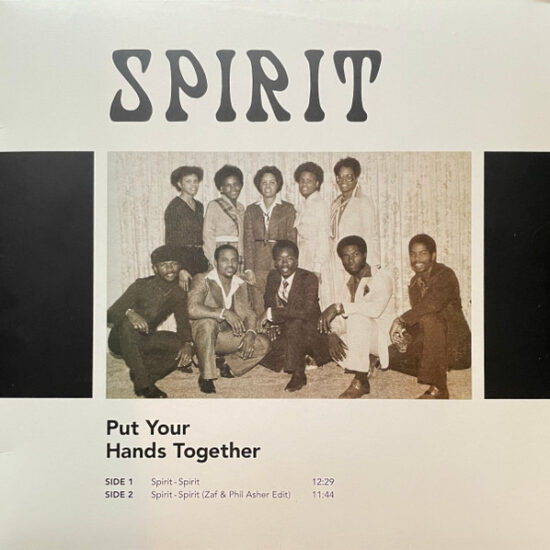 Spirit - Spirit (Original Mix / Zaf & Phil Asher Edit) (12") (1st Pressing)