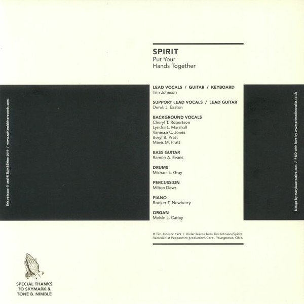 Spirit - Spirit (Original Mix / Zaf & Phil Asher Edit) (12") (Repress) - Image 2