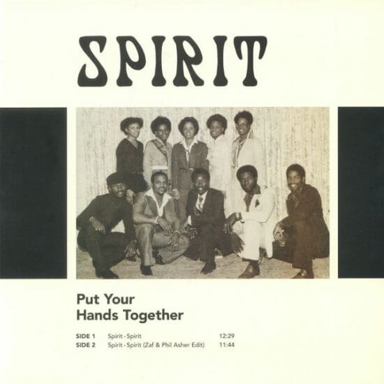 Spirit - Spirit (Original Mix / Zaf & Phil Asher Edit) (12") (Repress)