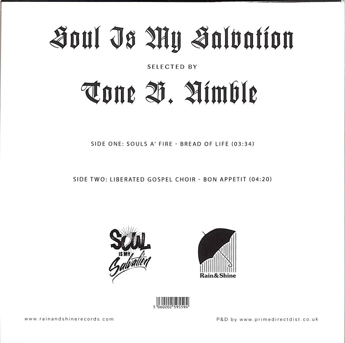 Tone B Nimble - Soul Is My Salvation Bonus Chapter 9 (7") - Image 2