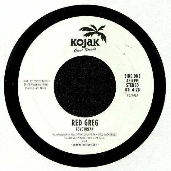 Red Greg - Love Break / Burning (7")