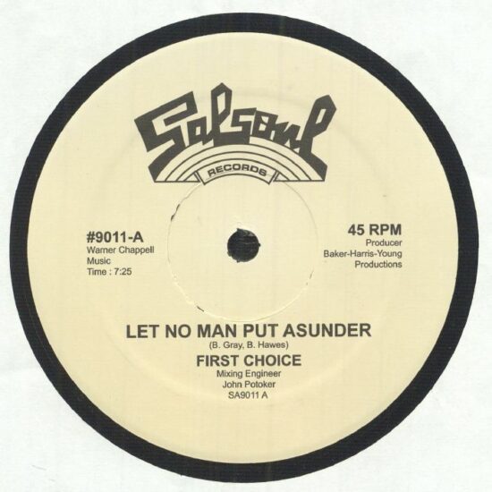 First Choice - Let No Man Put Asunder (12")