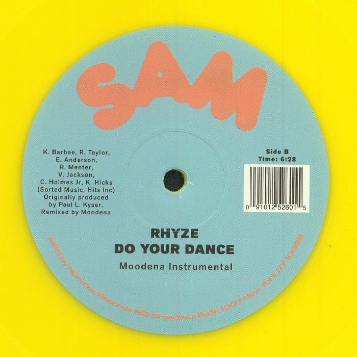 Rhyze - Do Your Dance (Moodena Remix) (12") - Image 2