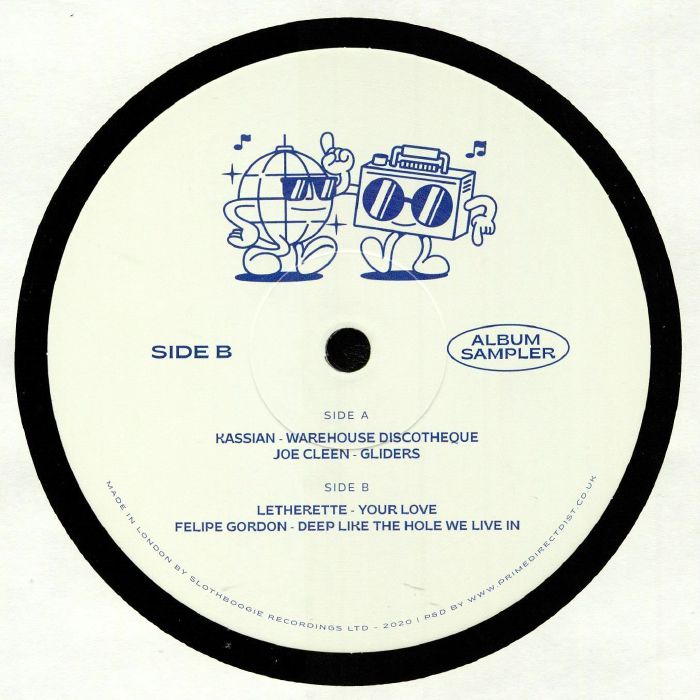 Kassian / Joe Cleen / Letherette / Felipe Gordon - Dancing With Friends (Album Sampler) (12") - Image 4