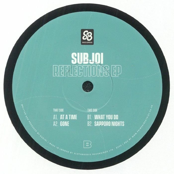 Subjoi - Reflections EP (12") - Image 2
