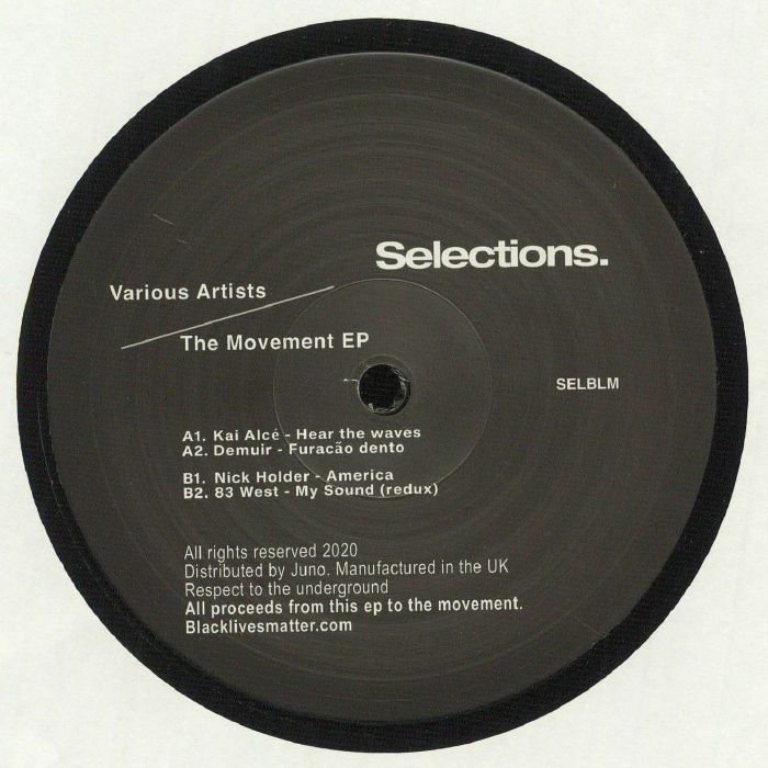 Kai Alce / Demuir / Nick Holder / 83 West - The Movement EP (12")