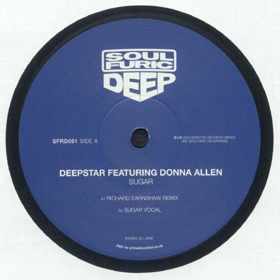 Deepstar Featuring Donna Allen / Melba Moore – Sugar / My Heart Belongs To You (12")