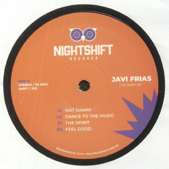 Javi Frías - The Spirit EP (12")