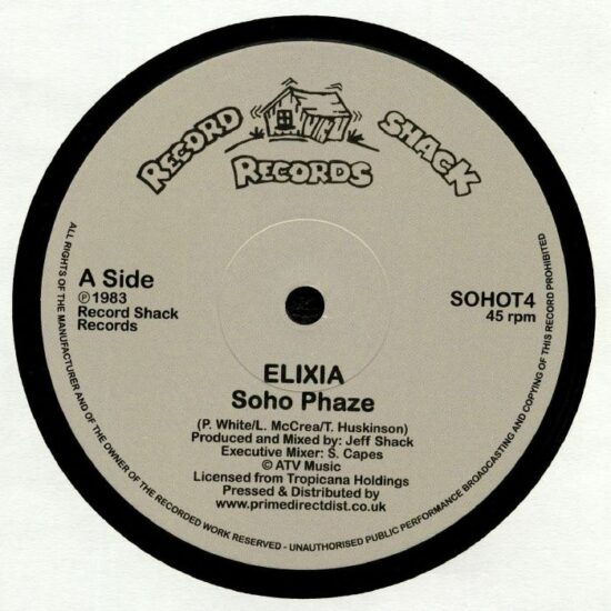 Elixia - Soho Phaze (12")