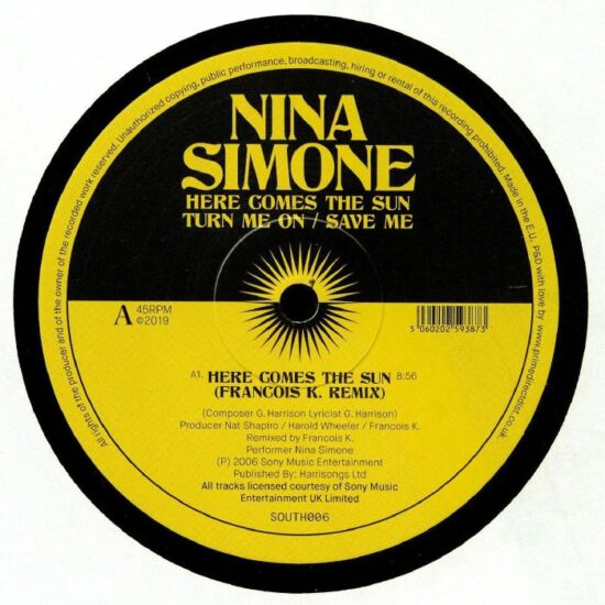 Nina Simone - Remixes (Francois K / Tony Humphries / Coldcut) (12")