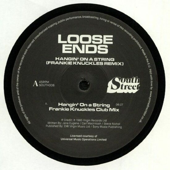 Loose Ends - Hangin' On A String (Frankie Knuckles Remix) (12") (M/VG+)