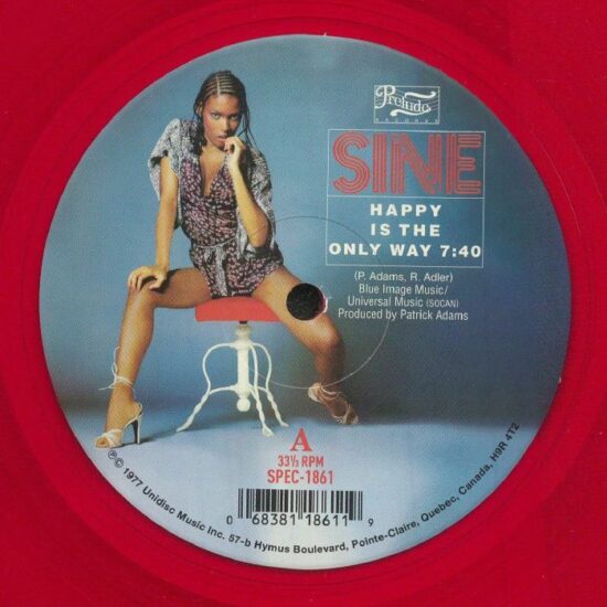 Sine AKA Patrick Adams - Happy Is The Only Way / Rotation (12")