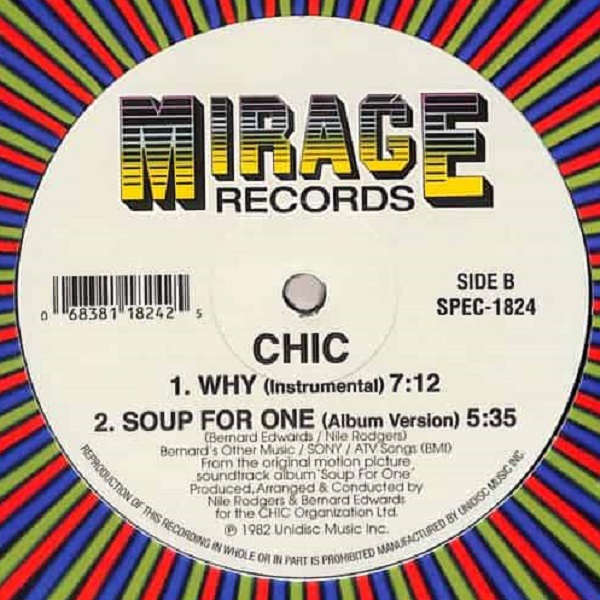 Chic - Soup For One / Why (12") - Image 2