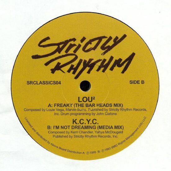 Lou² / K.C.Y.C. - Freaky / I'm Not Dreaming (12")