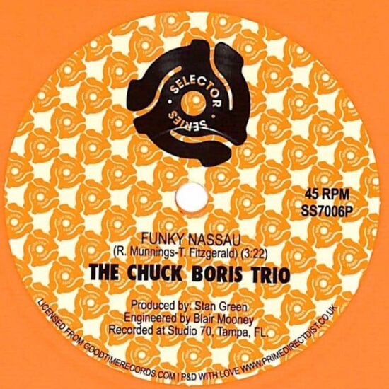 The Chuck Boris Trio - Funky Nassau / Shaft (7")