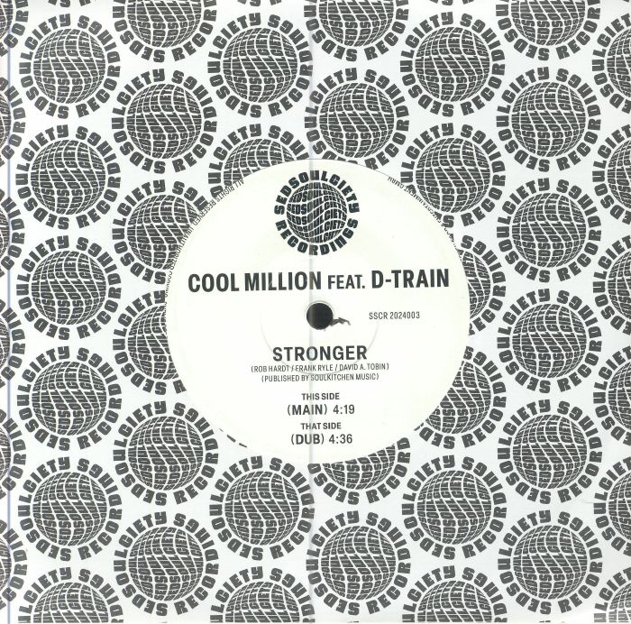 Cool Million Feat. D-Train - Stronger (7")