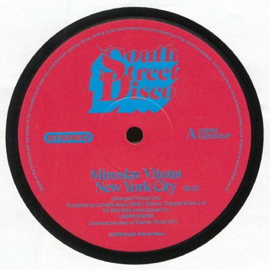 Miroslav Vitous / Eumir Deodato - New York City (12")