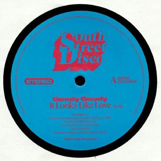 Goody Goody - It Looks Like Love / Super Jock (12")